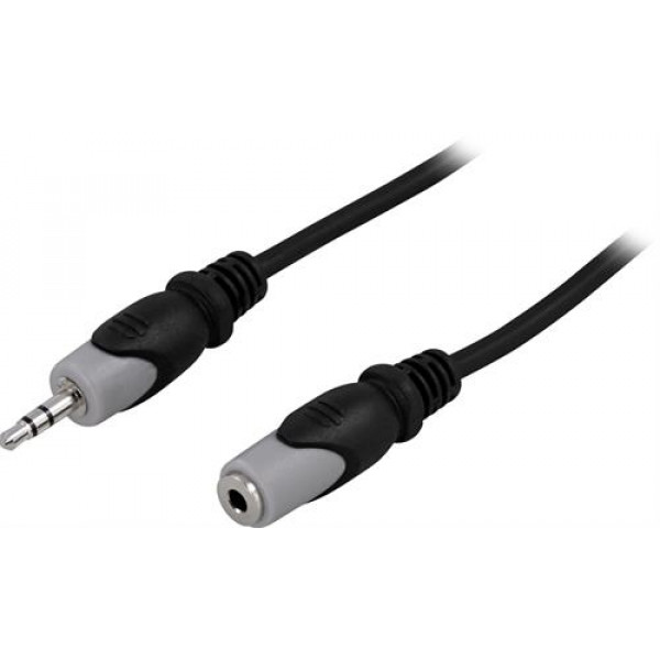 Audio kabel 1x3.5mm ha - 1x3.5mm ho (5m)