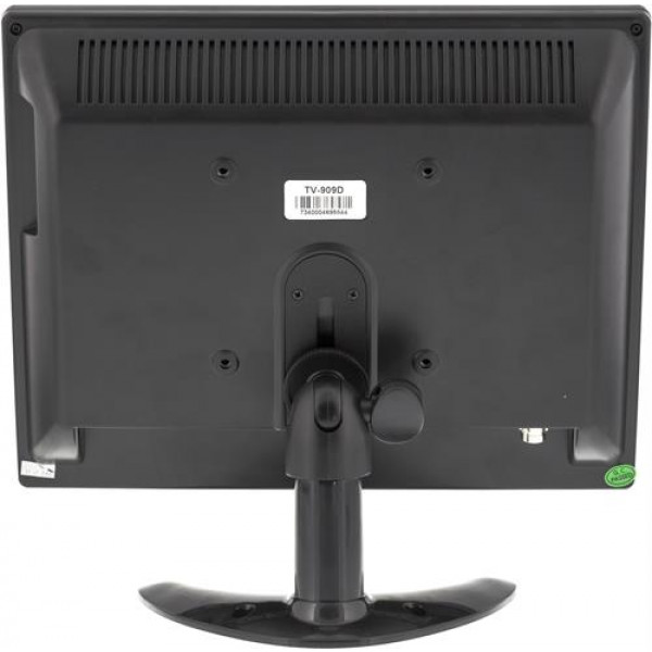 9,7" TFT-färgskärm, 1024x768, VGA-/USB-/AV-/HDMI-/BNC-portar, svart