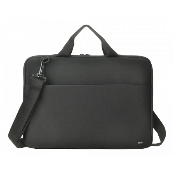DELTACO Neoprene Laptop sleeve 13-14" handles, shoulder strap, black NV-511