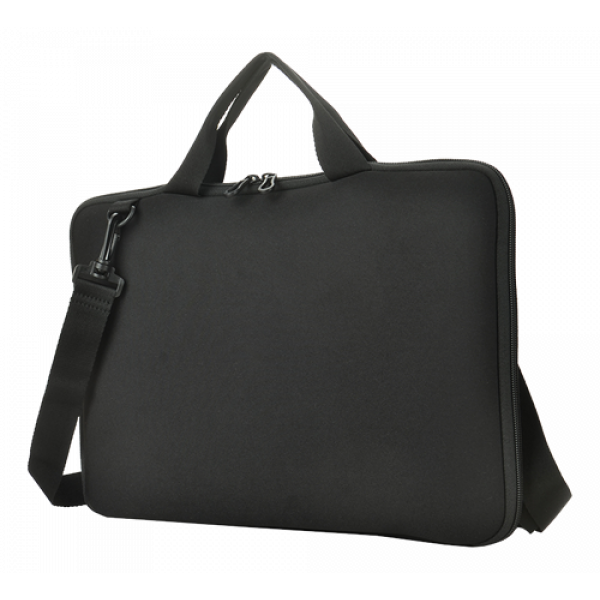 DELTACO Neoprene Laptop sleeve 13-14" handles, shoulder strap, black NV-511