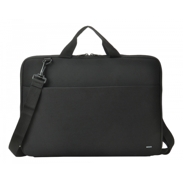 DELTACO Neoprene Laptop sleeve 15.6-16" handles, shoulder strap, black NV-512
