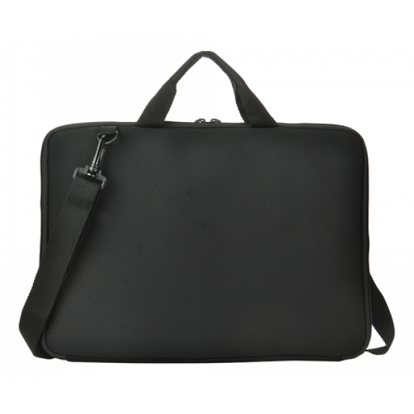 DELTACO Neoprene Laptop sleeve 15.6-16" handles, shoulder strap, black NV-512