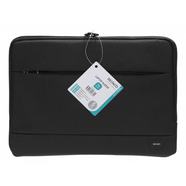 DELTACO Laptop sleeve för laptops upp till 13-14", svart NV-803