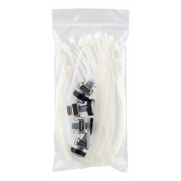 DELTACO UTP Patchpanel 24xRJ45, Cat6, 0,5U, 19", kabelstöd, svart PAN-120