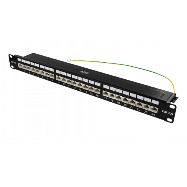 24Port CAT6.A Patch Panel