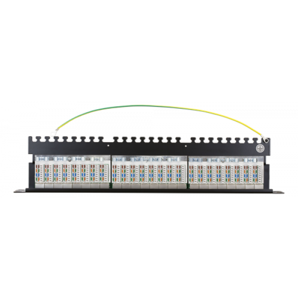 24Port CAT6.A Patch Panel