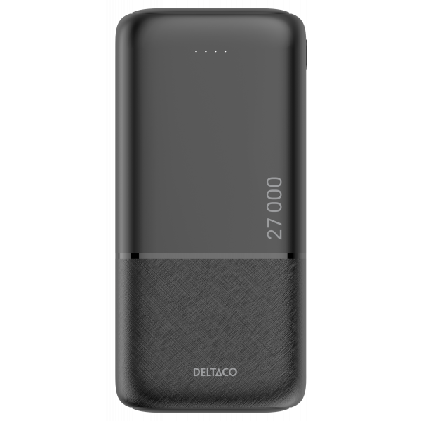 Stay connected with this versatile power bank, offering convenience, efficiency, and peace of mind. Whether you're charging your smartphone, tablet, or smartwatch, this multitasking power bank can charge up to three devices simultaneously. With its 27 000