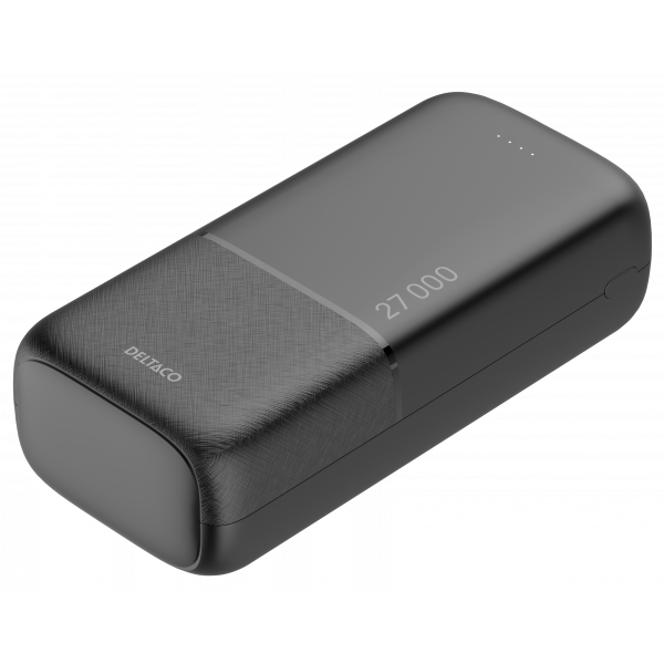 Stay connected with this versatile power bank, offering convenience, efficiency, and peace of mind. Whether you're charging your smartphone, tablet, or smartwatch, this multitasking power bank can charge up to three devices simultaneously. With its 27 000