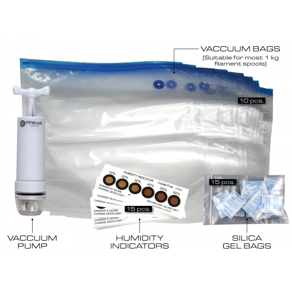 Air Tight Filament Storage Set PC-ATFSK-10P