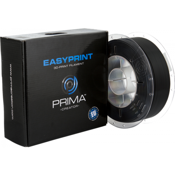 PrimaCreator EasyPrint PETG, 1.75 mm, 1 kg, black PC-EPETG-175-1000-SBK