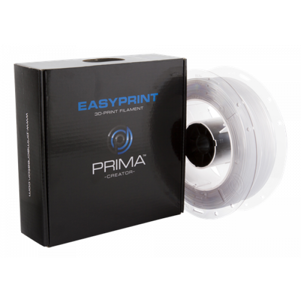 PrimaCreator EasyPrint PLA, 1.75mm, 500g, FlashForge and more, white PC-EPLA-175-0500-WH