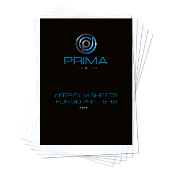 nFEP Film Sheets for 3D Printers - 140 x 200 mm - 3-pack PC-NFEP-140/200-3P