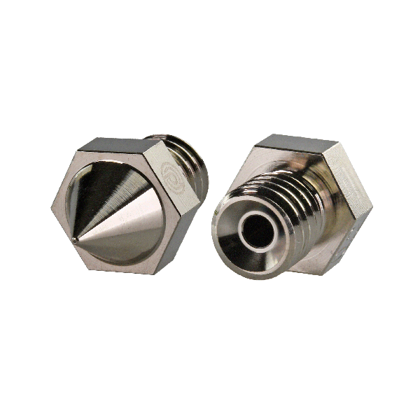 Raise3D Pro2 Nickel Plated Copper Nozzle 0,2 mm - 1 pcs PC-NSP-02NPCx1-PRO2