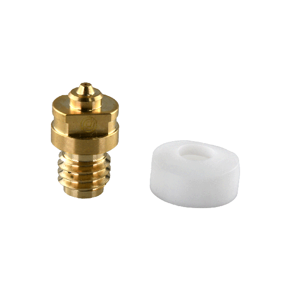 Zortrax M200 Plus/M300 Plus Brass Nozzle - 0,4 mm - 1 pcs PC-NSP-04Bx1-ZORPLUS