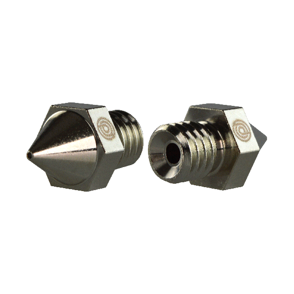 Raise3D Pro2 Nickel Plated Copper Nozzle 0,6 mm - 1 pcs PC-NSP-06NPCx1-PRO2