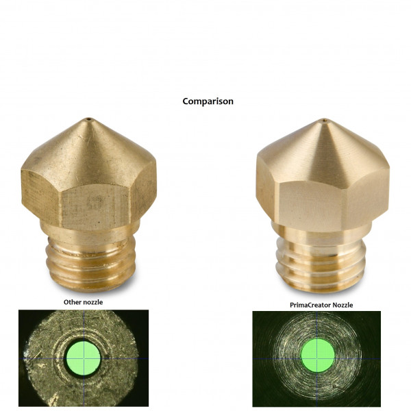 Volcano Compatible Hardened Nozzle 1,0 mm - 1,75 mm - 1 pcs PC-NSP-10Hx1-VOLC175