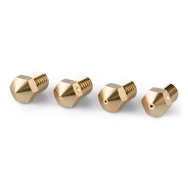 RepRap M6 Brass Nozzle 3mm - 0,4 mm - 4 pcs PC-NVP-04Bx4-RRM6