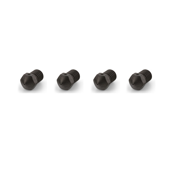 RepRap M6 Hardened Nozzle 0,4 mm - 1,75 mm - 4 pcs PC-NVP-04Hx4175-RRM6