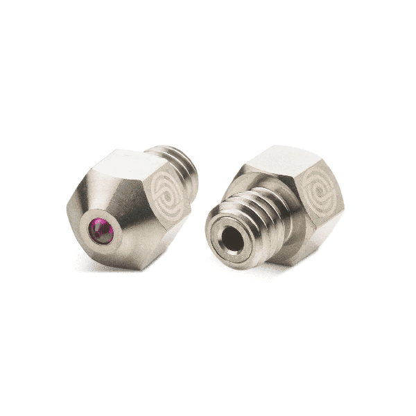MK8 Nickel Plated Copper Nozzle with Ruby 0,4 mm - 1 pcs PC-RN-NPC04x1-MK8