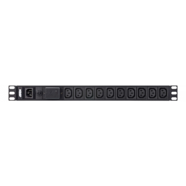 ATEN 18-Outlet 1U Extended Depth Basic PDU with Surge Protection (10A) PE0118SG-AT-G