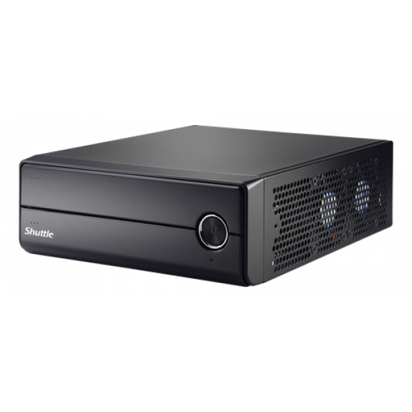 Shuttle XPC Slim barebone, Intel H310C, S1151v2, svart PIB-XH310RV11