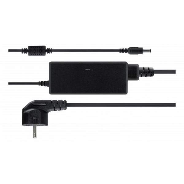Nätadapter, 100-240V AC 50/60Hz till 12V DC, 5A, 1.5 m