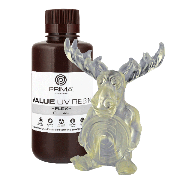 Value Flex UV Resin - 500 g - Clear PV-RF-B405-0500-CL