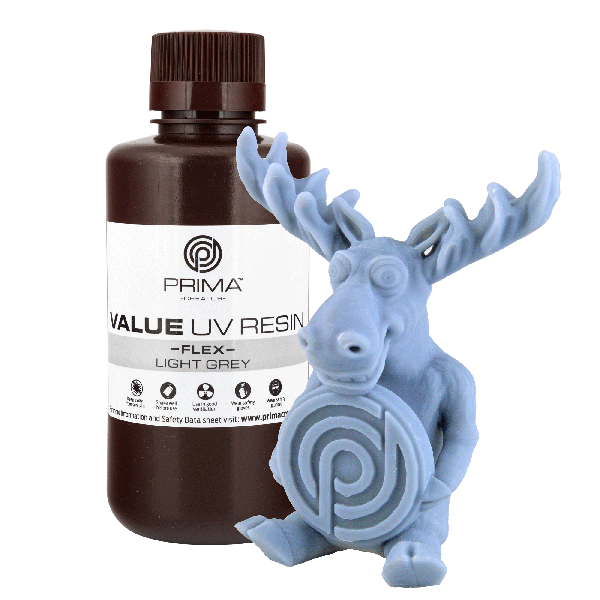 Value Flex UV Resin - 500 g - Light Grey PV-RF-B405-0500-LG