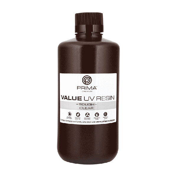 Value Tough UV Resin (ABS Like) - 1 kg - Clear PV-RT-B405-1000-CL