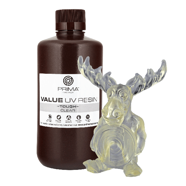 Value Tough UV Resin (ABS Like) - 1 kg - Clear PV-RT-B405-1000-CL