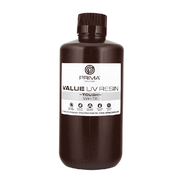 Value Tough UV Resin (ABS Like) - 1 kg - White PV-RT-B405-1000-WH