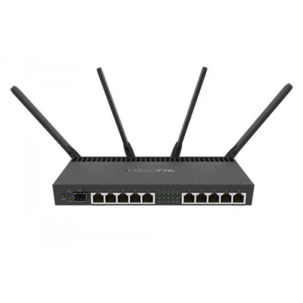 MikroTik RB4011IGS+5HACQ2HND-IN 10-Portars Gigabit Router, Dual-Band W RB4011IGS+5HACQ2HND-IN
