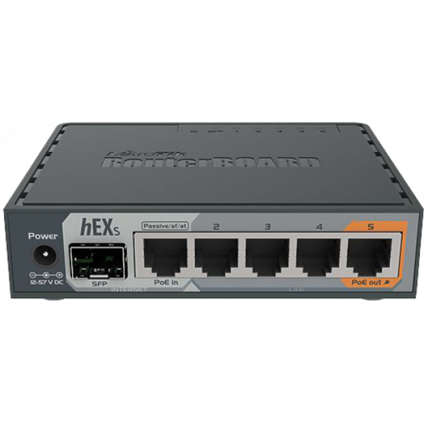 Mikrotik RB760IGS 880MHz 256MB 5xGE 1xSFP L4 RB760IGS