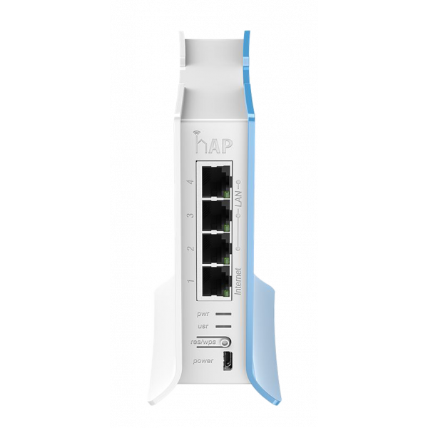 Mikrotik RB941-2ND-TC hAP lite 650MHz 4xLAN 2.4AP bgn 2x2 L4 TC RB941-2ND-TC