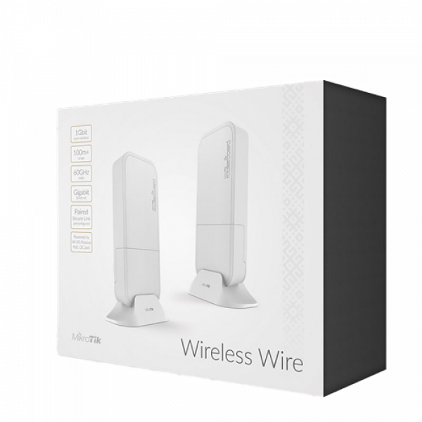 Mikrotik RBWAPG-60ADKIT 60Ghz 1Gbps 2units w pre-config RBWAPG-60ADKIT