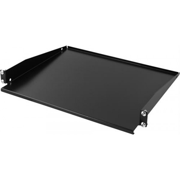 TOTEN, 19" fast hylla, 1U, 381mm djup, max 8kg