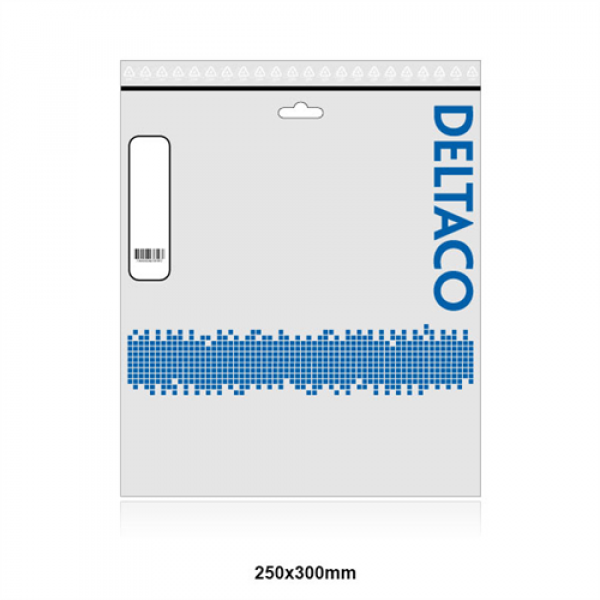 DELTACO S/FTP Cat6 patchkabel, delta cert, LSZH, 10m, svart