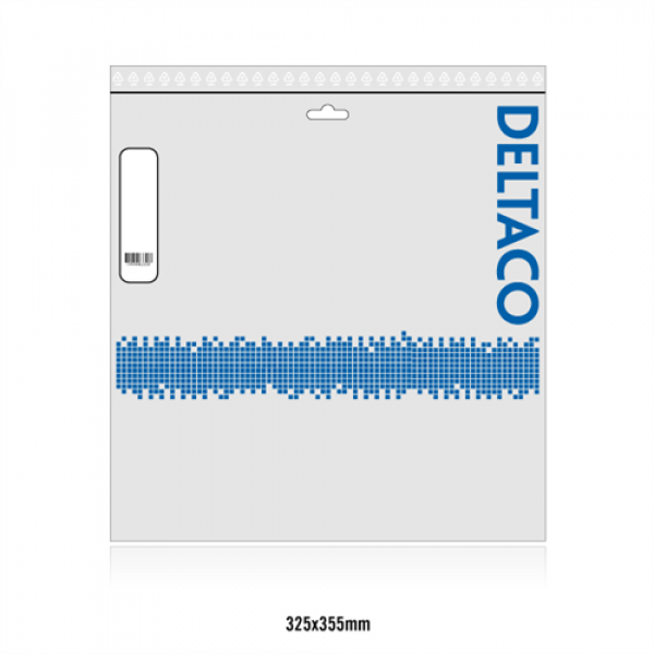 DELTACO S/FTP Cat6 patchkabel, delta cert, LSZH, 20m, svart