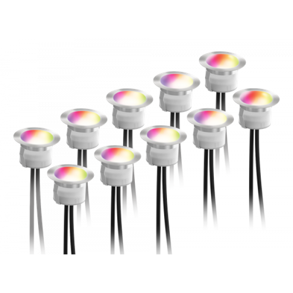 DELTACO SMART HOME SH-DLK01, smart altanbelysning, RGB & varmvitt SH-DLK01
