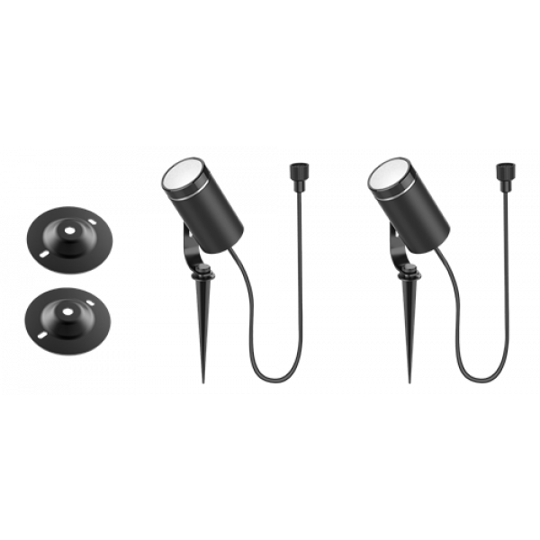 DELTACO SMART HOME SH-GLK01, Smart RGB-trädgårdsbelysning, svart SH-GLK01