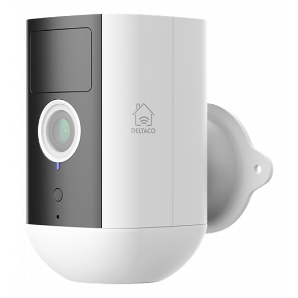 DELTACO SMART HOME batteridriven WiFi kamera för utomhusbruk IP54, 2MP SH-IPC09