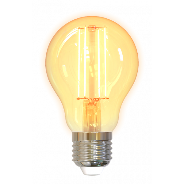DELTACO SMART HOME FILAMENT LED-lampa, E27, WiFI, 5.5W, 1800K-6500K SH-LFE27A60