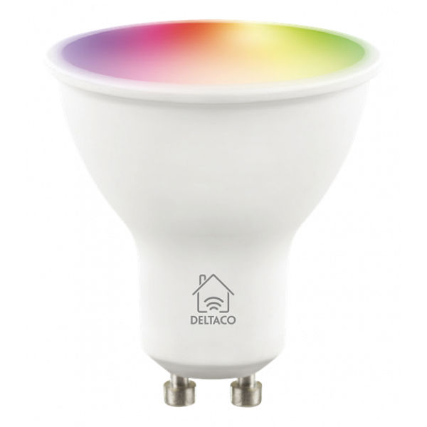 DELTACO SMART HOME, Multipack of SH-LGU10RGB, 3 bulbs SH-LGU10RGB-3P