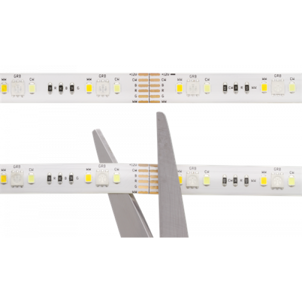 DELTACO SMART HOME LED-list, RGB, 2700K-6500K, 3m, WiFi 2,4GHz, vit SH-LS3M