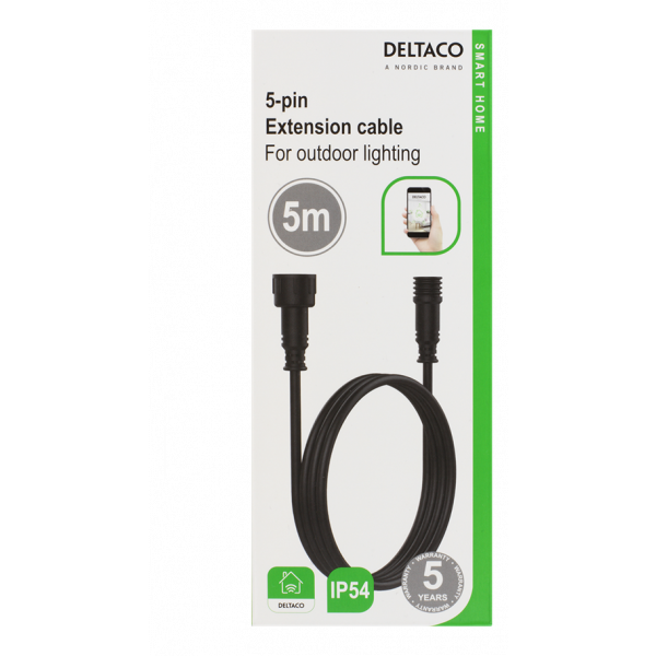 Outdoor lightning cable extension for garden light and decklight SH-OLC01