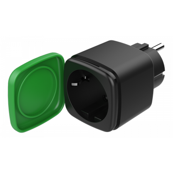 DELTACO SMART HOME IP44 strömbrytare, WiFi, 1xCEE 7/3, 16A, vit SH-OP01
