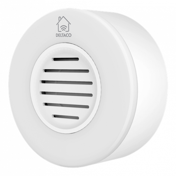 DELTACO SMART HOME WiFi siren, vit SH-SI01