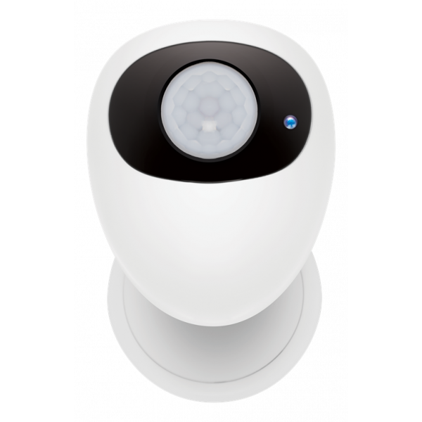 DELTACO SMART HOME Rörelsesensor, PIR, WiFi 2.4 GHz, vit/svart SH-WS01