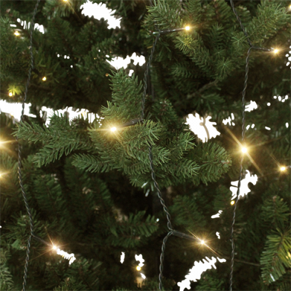 DELTACO SMART HOME Tree light,2m,10strings,300L,WW,adapter,IP44 SHLW2MT