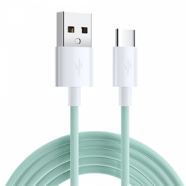 SiGN Boost USB-A to USB-C Cable 3A 1m - Green SN-AUSBCG1M